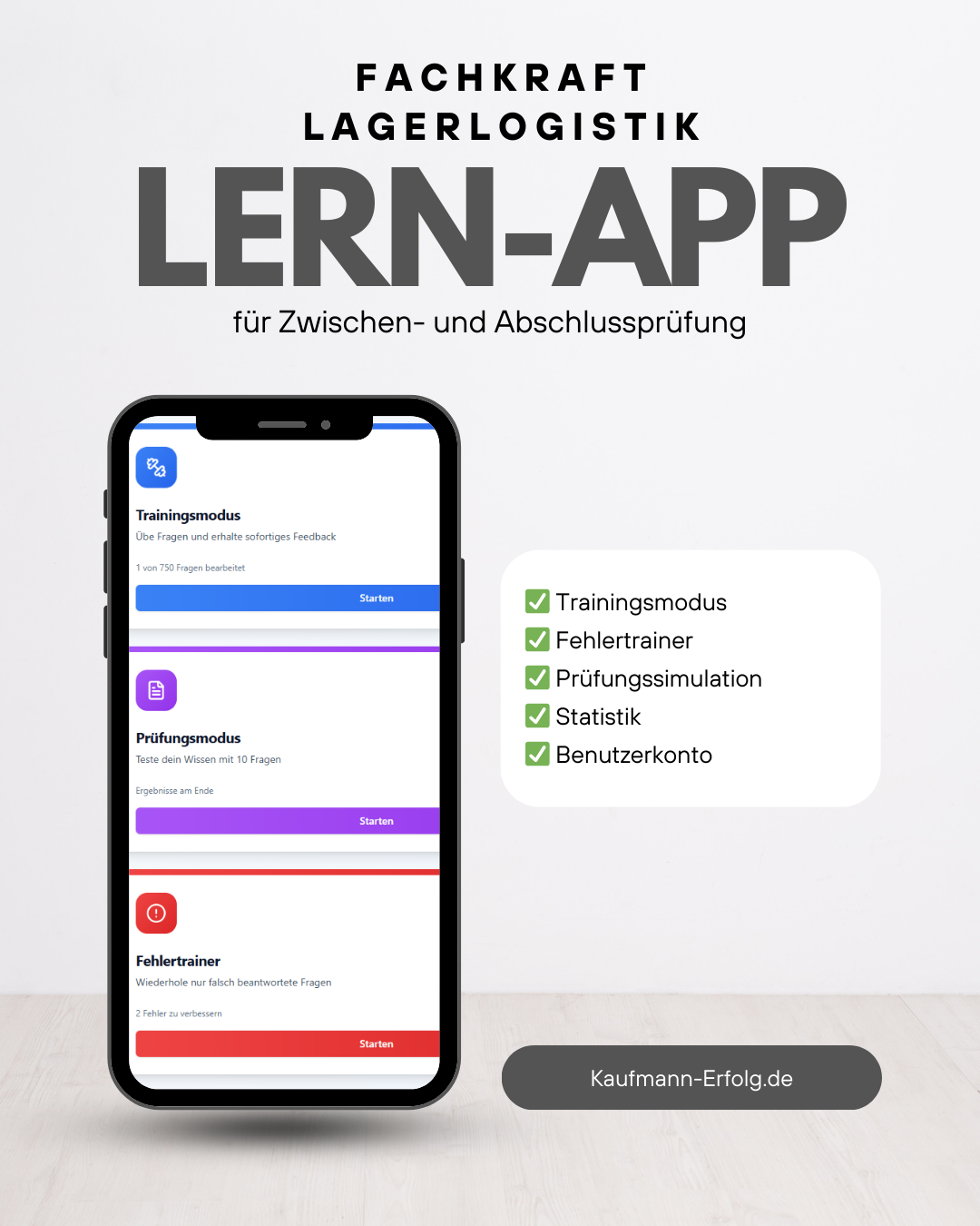 Lagerlogistik LernApp – Digitale Vorbereitung für Fachkräfte für Lagerlogistik